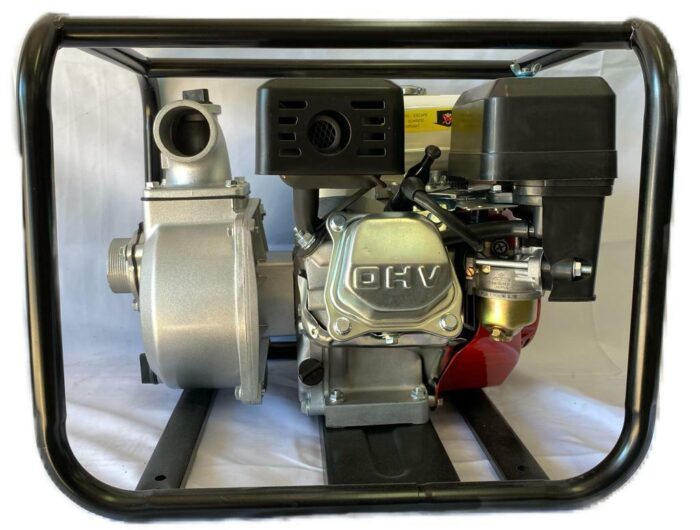 Motopompa a scoppio 4 tempi 6.5 hp prevalenza 30 mt powertech - immagine 2